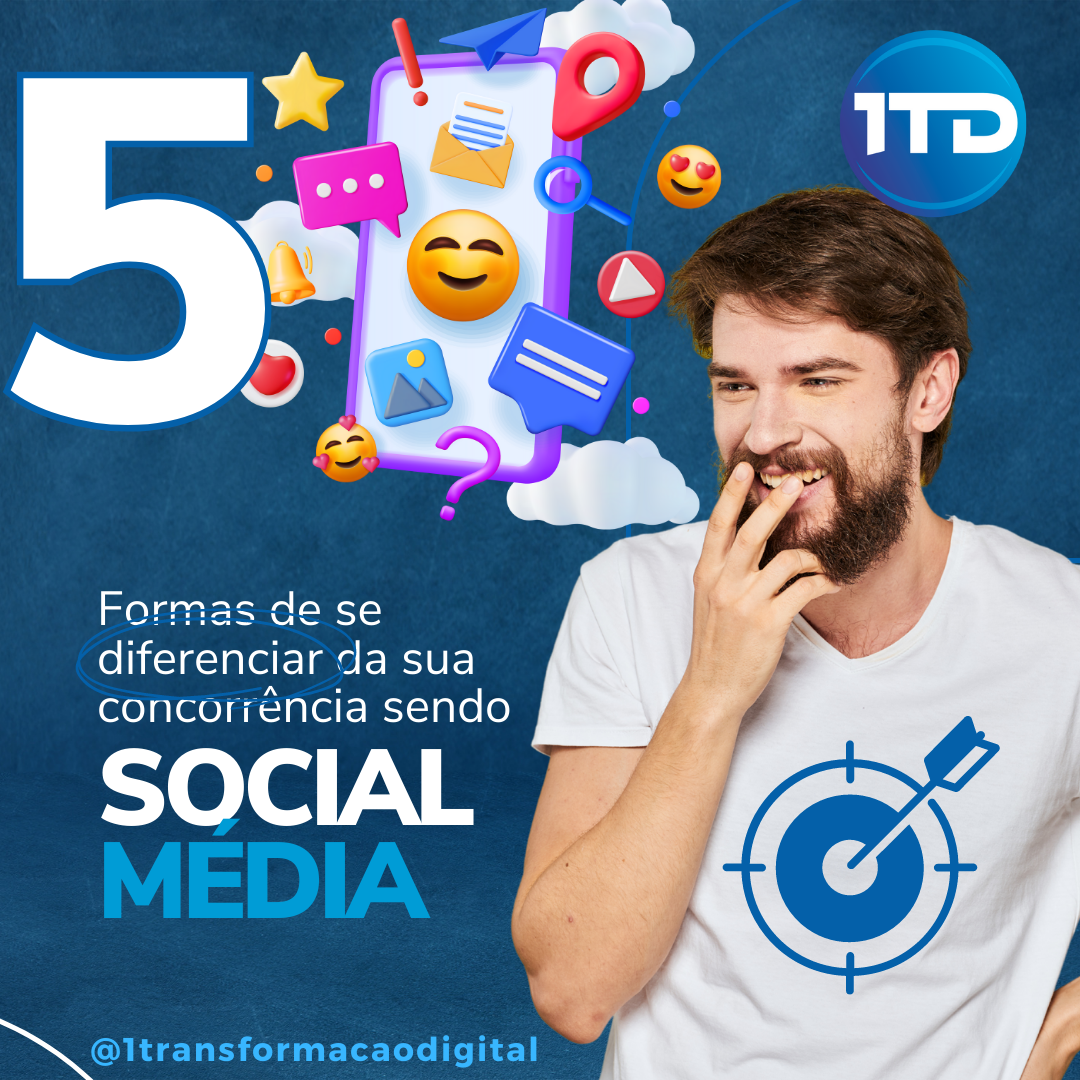 Cinco formas de se diferenciar e destacar no mercado