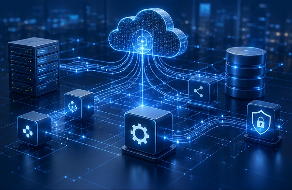 Nuvem, APIs e bancos de dados conectados